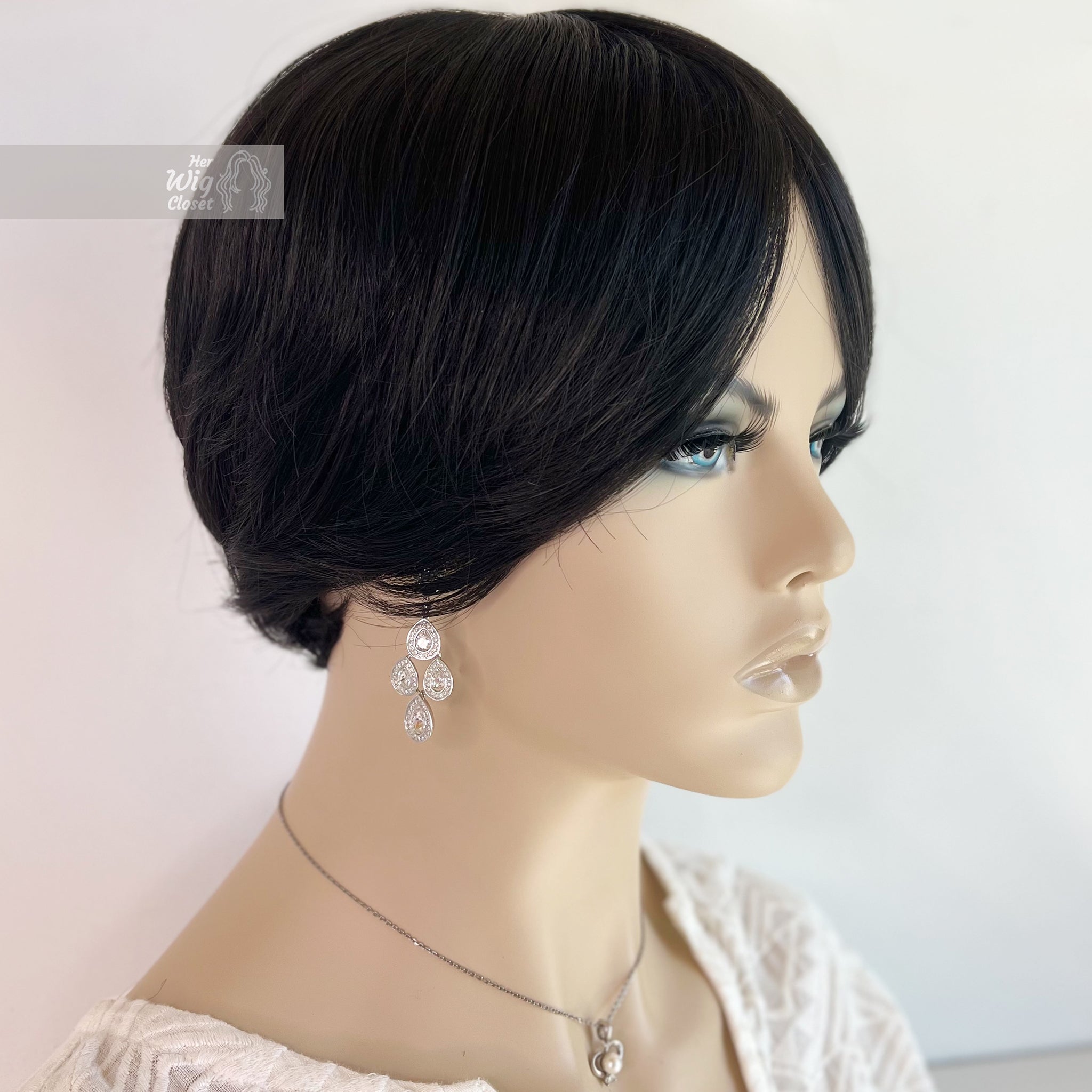 Buy Haned Short Bob Gray Ombre Wigs Synthetic Hair For Black Women Applies:  Stylish Girl Of Silk Material: High Temperature Wire Wig Category: Liu, Liu Wig  Hairstyle: Short Straight Hair Style: The